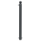 Dekorativ puller | st�lr�r � 89 mm | med kuglehoved | fastmonteret, til indst�bning i beton med jordanker, total l�ngde ca. 1300 mm | med 1 �je